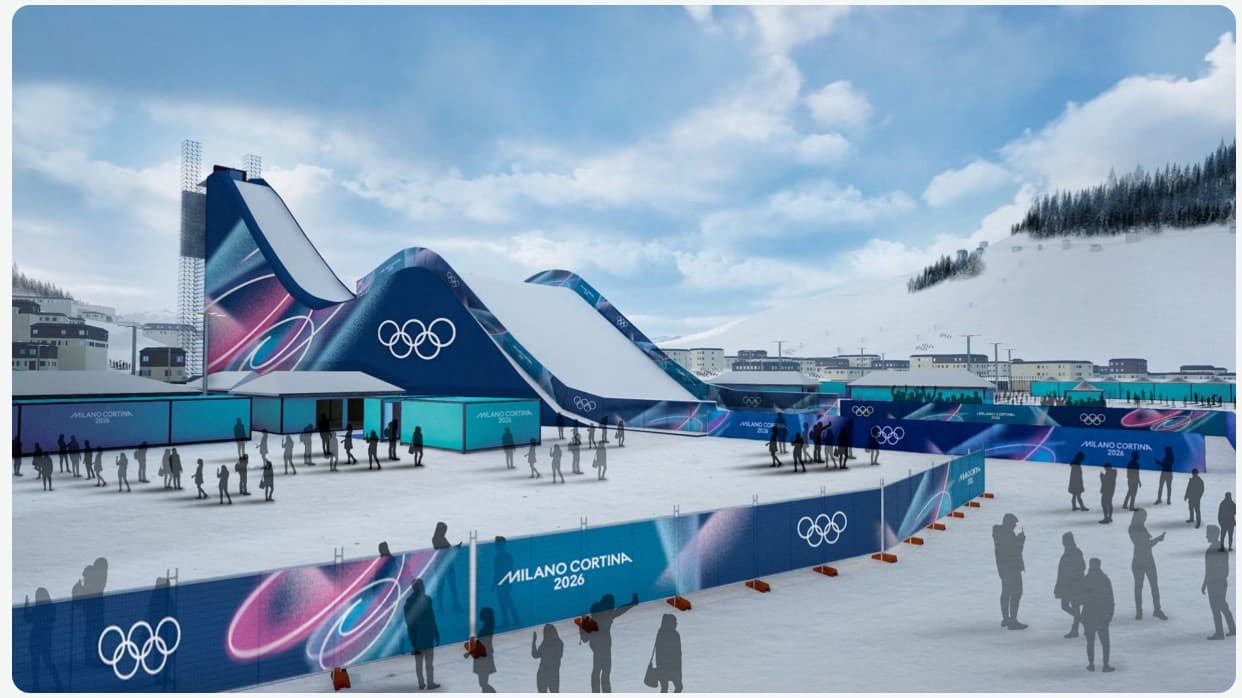 Sede olímpica para la jornada de apertura juegos olímpicos de invierno Milano 2026