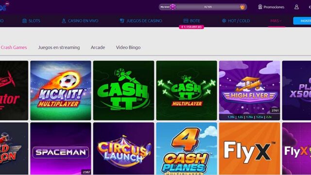 Lucky Vegas Crash Games