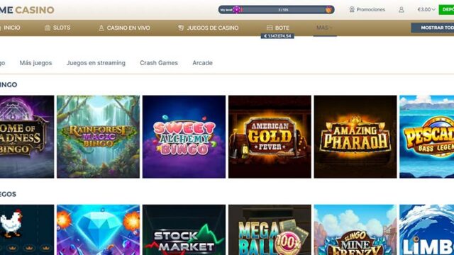 Opinión Prime Casino España