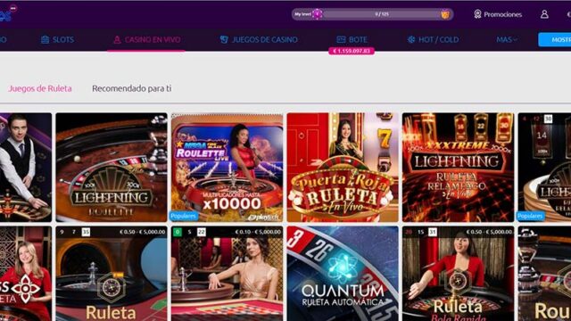 Lucky Vegas ruleta live